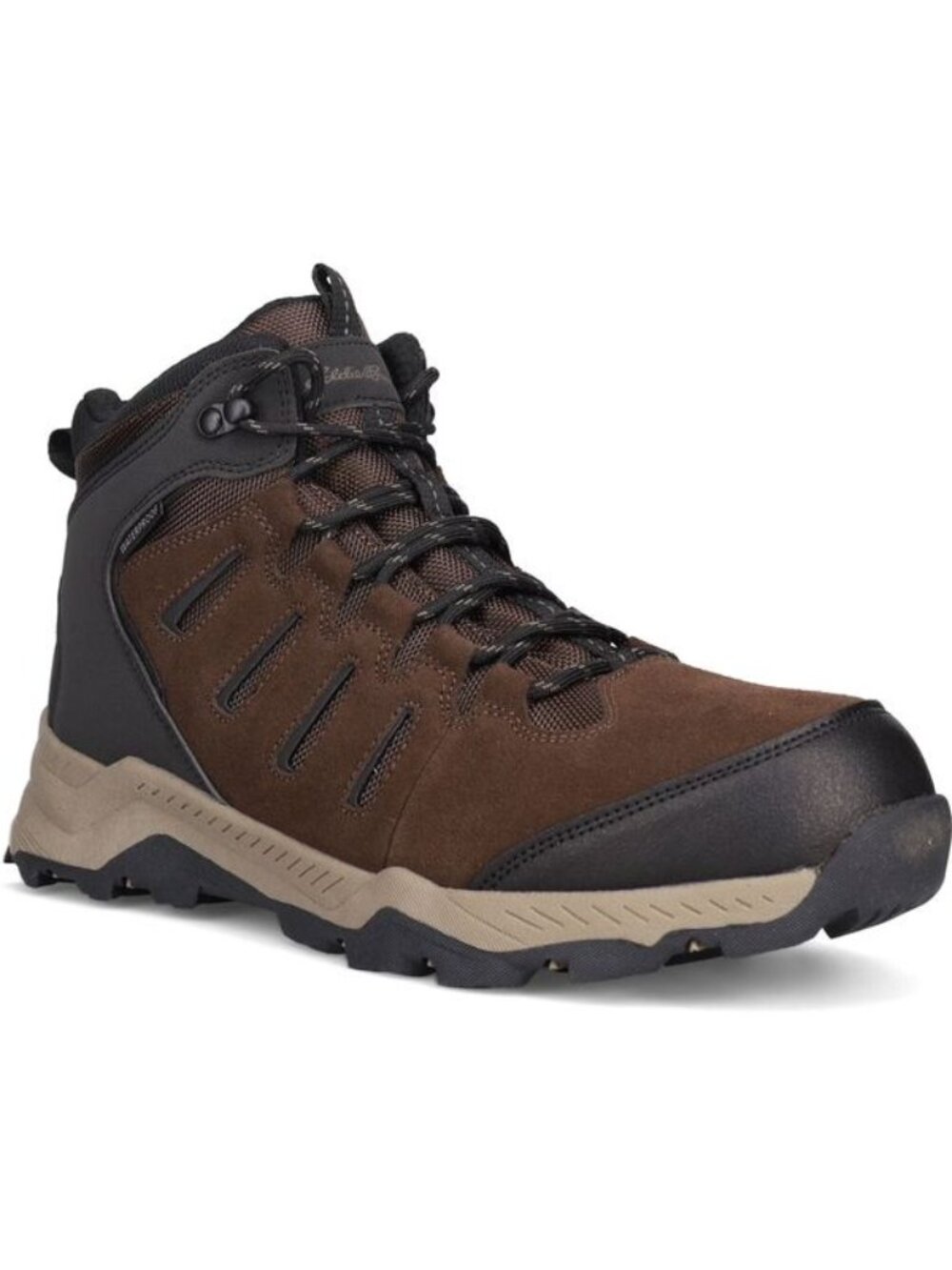 Eddie Bauer Men's Crowden Waterproof Outdoor Boot, Dark Brown, Size 9.5  NIB